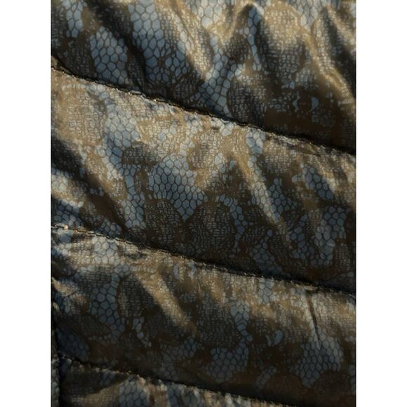 Jessica Simpson Womens Medium Jacket Coat Parka Down Gray Puffer Pockets Quilted - Picture 4 of 7